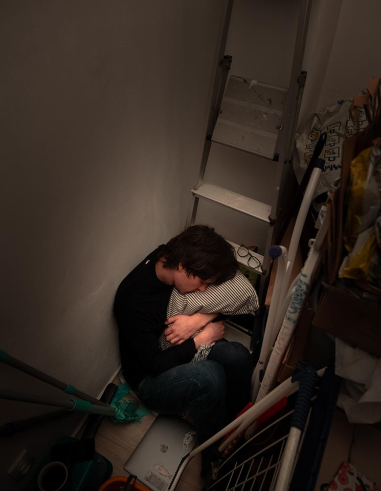 Students in shared accommodation